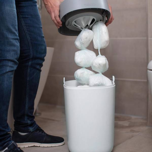 TOMMEE TIPPEE Nappy Bin Ttwist Click White Mamatoto Mother