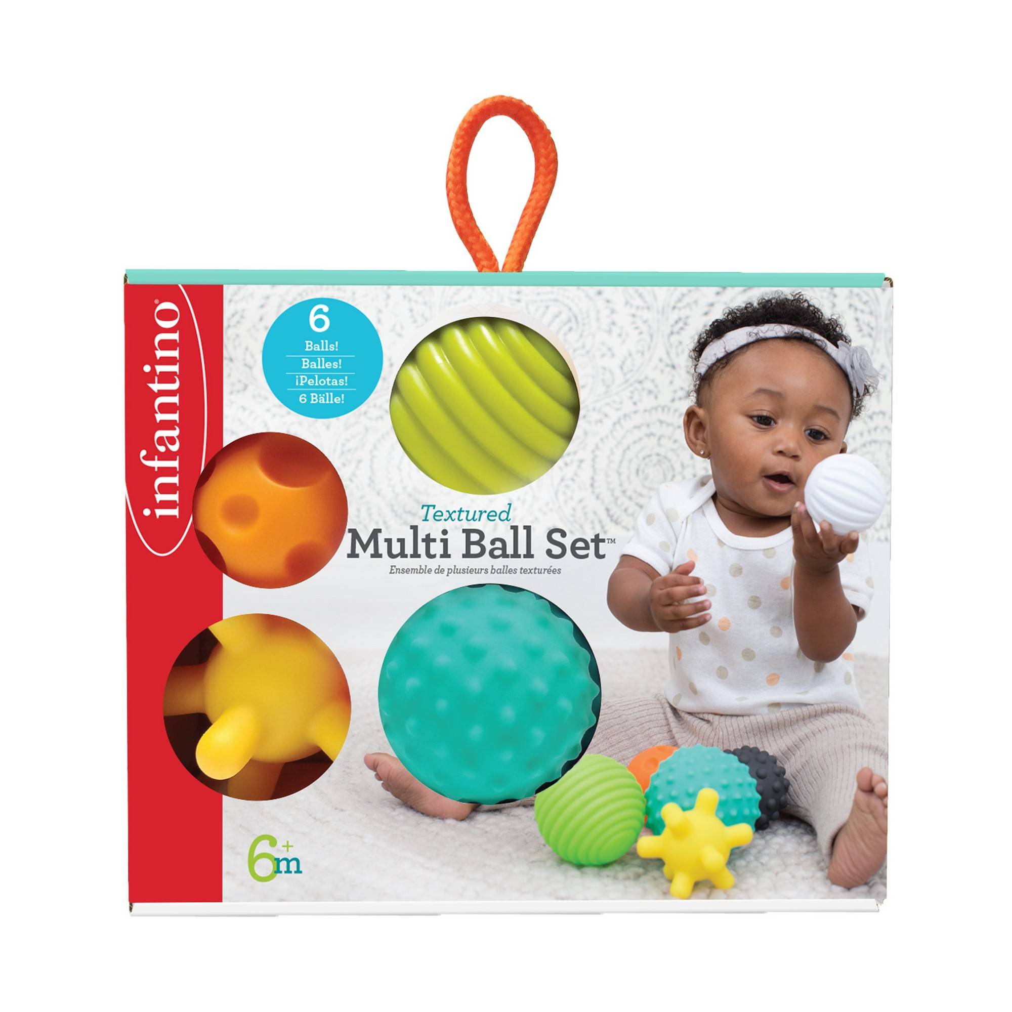 INFANTINO Textured Multi Ball set 6 pcs Mamatoto Mother