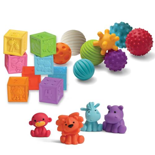 INFANTINO Balls Blocks & Buddies Activity toy set