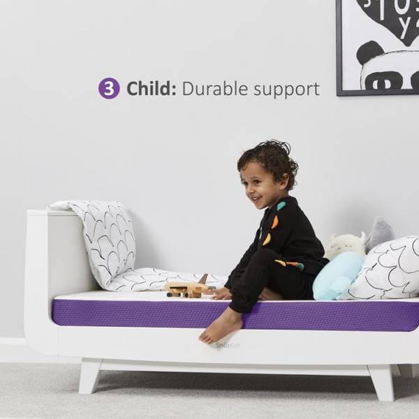 SnuzSurface Duo Cot Bed Mattress SnuzKot - 68x117