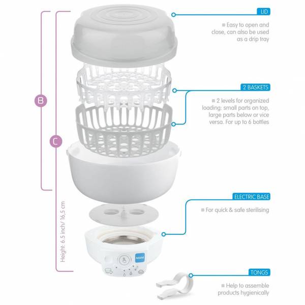 MAM Electric Sterilizer & Bottle Warmer