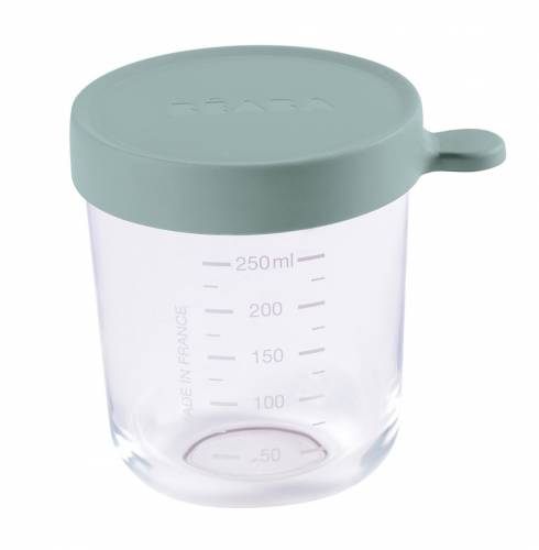BEABA Food Jar Glass 250 ml - Eucalyptus