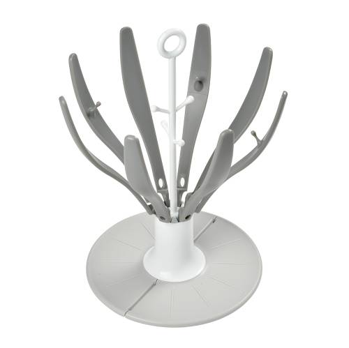 BEABA Bottle Flower Draining Rack Foldable - Grey