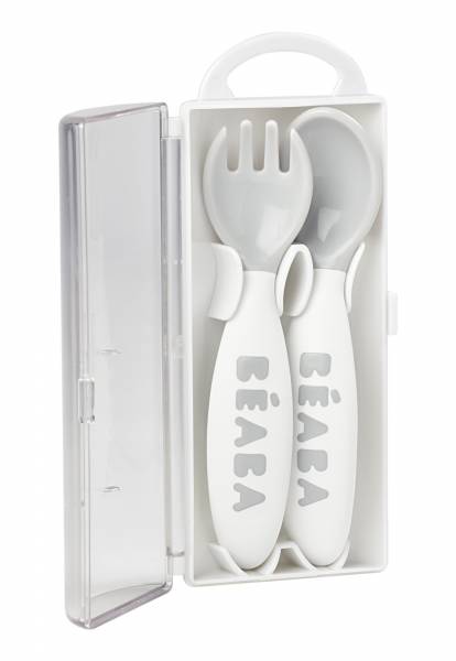 BEABA Ellipse 2nd Age Cutlery - Light Mist