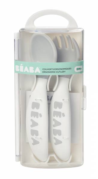 BEABA Ellipse 2nd Age Cutlery - Light Mist