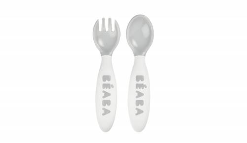 BEABA Ellipse 2nd Age Cutlery - Light Mist