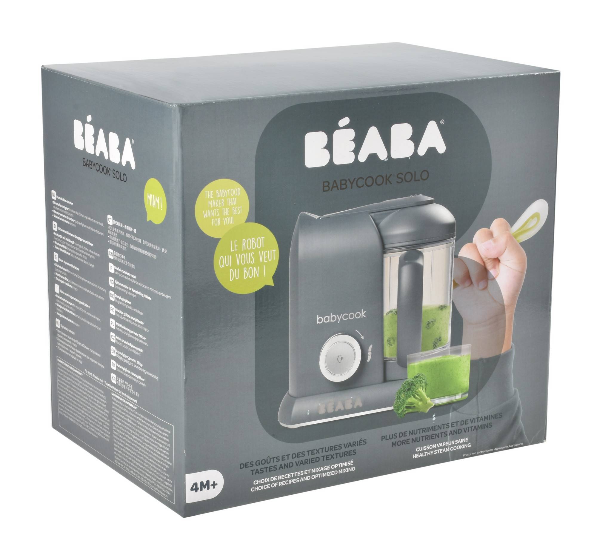 Improve Your Lifestyle by Beaba Babycook Solo 4-in-1 Baby Food
