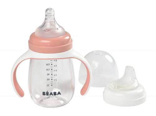 BEABA Learning cup 2in1 Sippy 210ml - Pink
