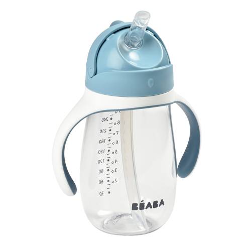 BEABA Straw Cup 300ml - Windy Blue