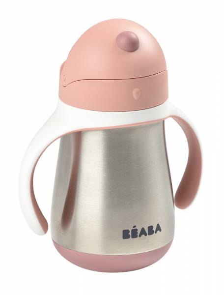 BEABA Stainless Steel Cup 250ml - Pink