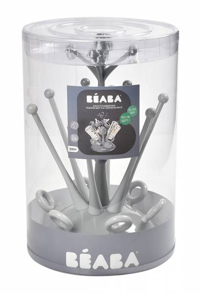 BEABA Bottle Draining Rack - Grey