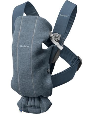 BABYBJORN Carrier Mini - 3D Jersey Dove Blue 
