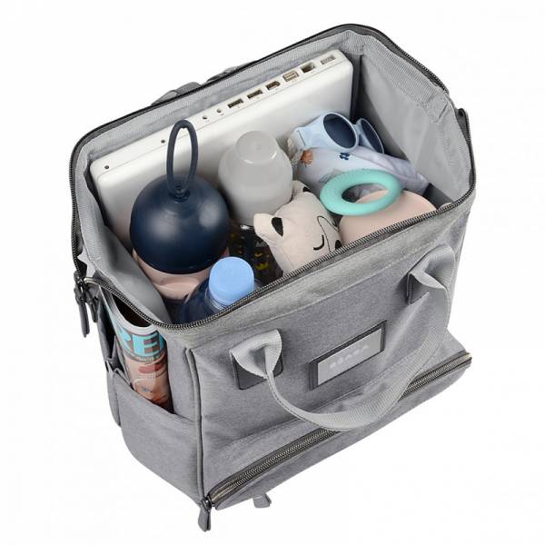 BEABA Bag Wellington - Heather Grey