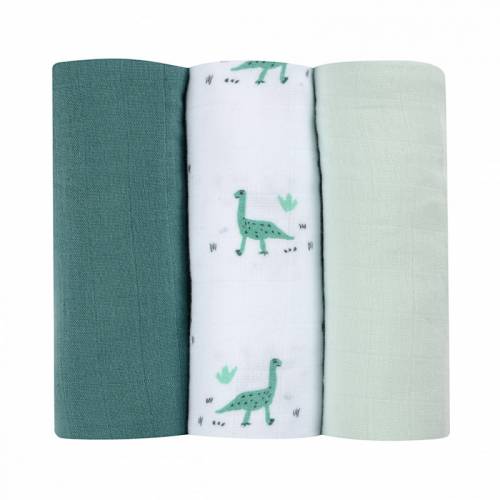 BEABA Cotton Muslin x3 - Jurassique