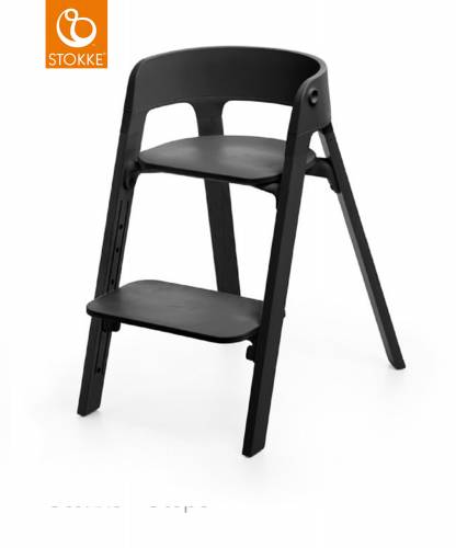 STOKKE Steps Chair - Black/Black