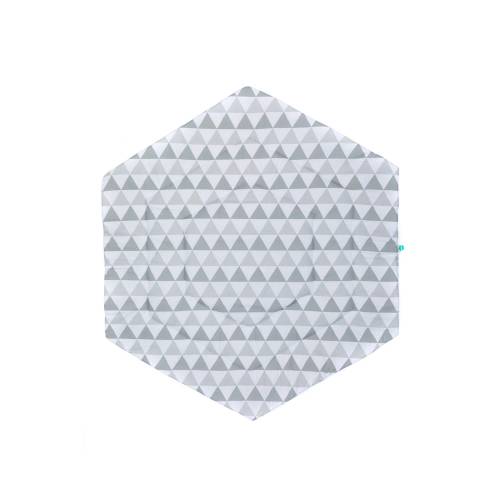 FILLIKID Playpen mat - Triangle Grey