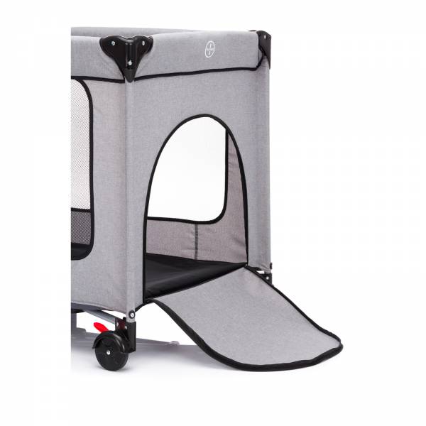 FILLIKID Travel Cot Standard - Grey Melange