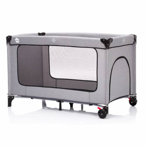 FILLIKID Travel Cot Standard - Grey Melange