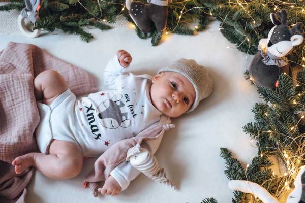 KIKADU Xmas Body Fawn - Newborn