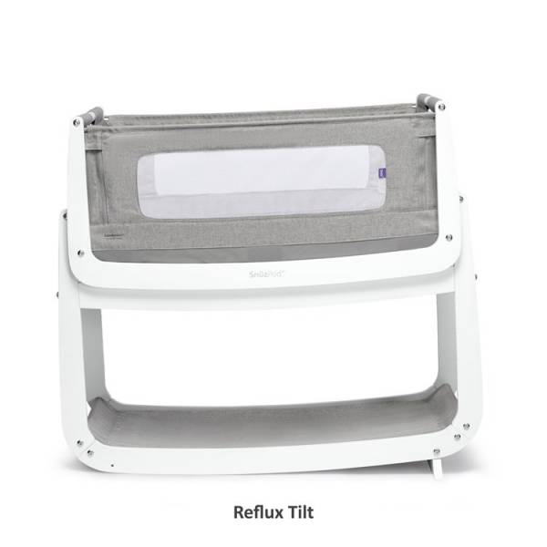 SnuzPod4 Bedside Crib - Dusk Grey