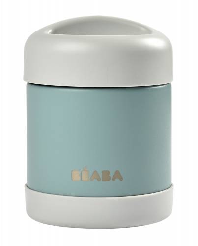 BEABA Thermo Food Jar 300 ml - Light Mist/Green