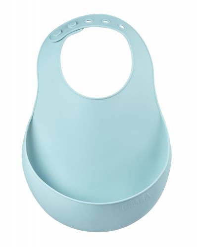 BEABA Silicone Bib - Airy Green
