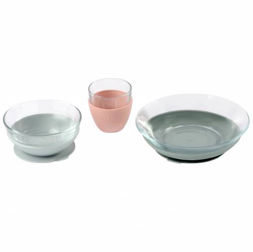 BEABA Glass Meal Set - Eugalyptus