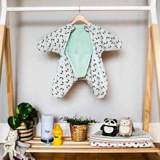 GROBAG Travel Starsuit 0-6m 2-5Tog - Panda