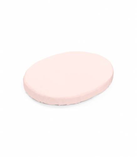STOKKE Sleepi Fitted Mini Sheet - Peachy Pink