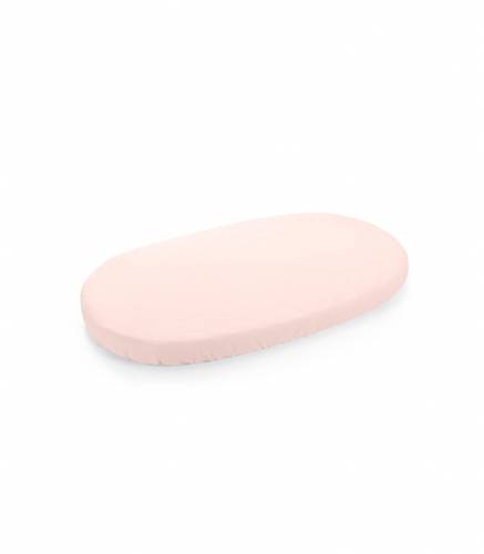 STOKKE Sleepi Fitted Sheet - Peachy Pink