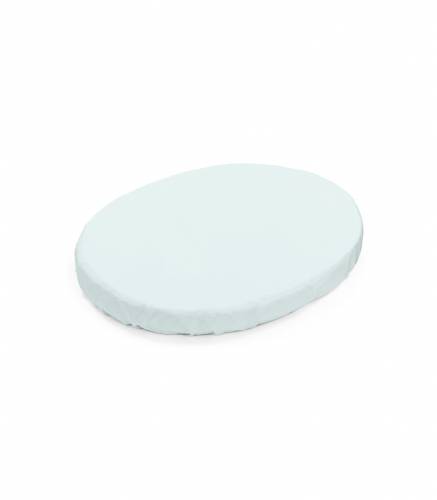 STOKKE Sleepi Fitted Mini Sheet - Powder Blue 