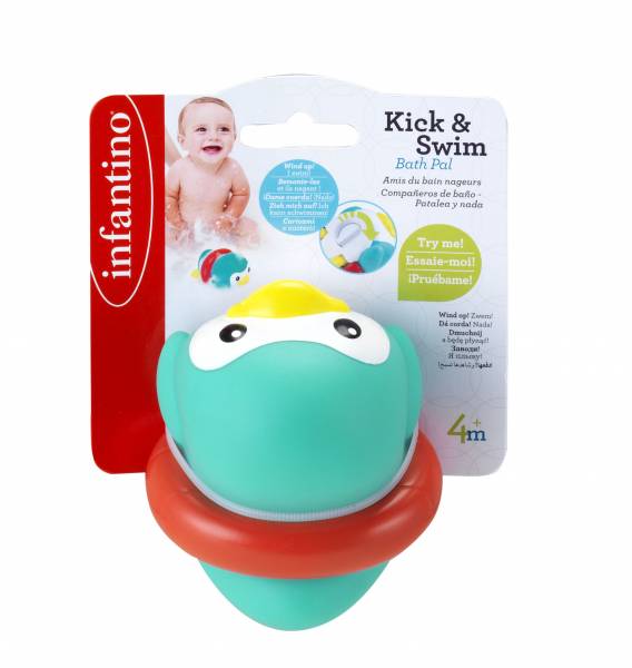 INFANTINO Kick & Swim Bath Pal - Penguin