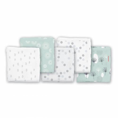 FILLIKID Muslin Nappies5pcs 70x70cm - Pattern