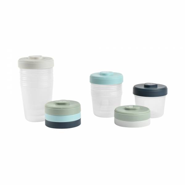 BEABA Food Jar Portions Set of 8 4x150/250ml