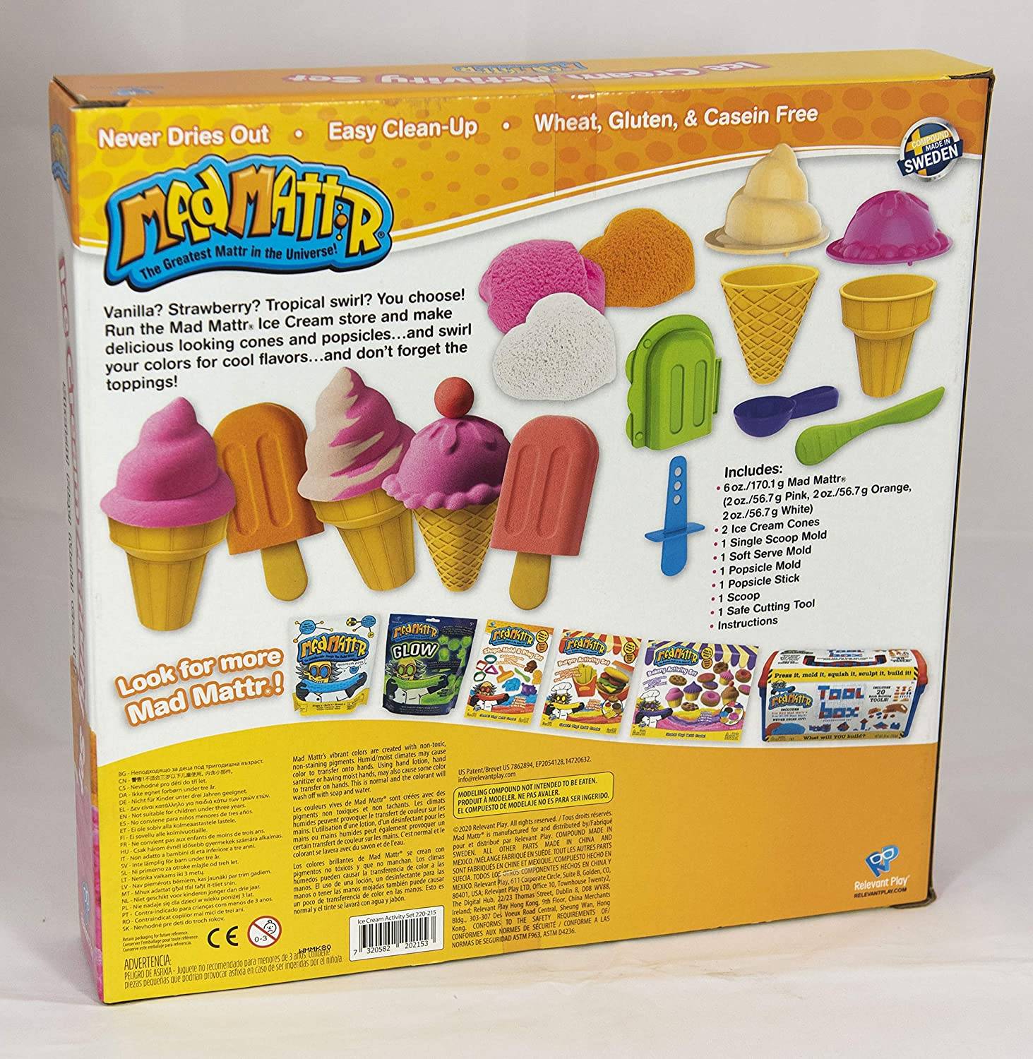 Mad Mattr Ice Cream Activity Set Mamatoto Mother Child