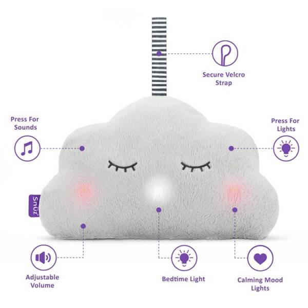 SNUZ Cloud Sleep Aid - Grey