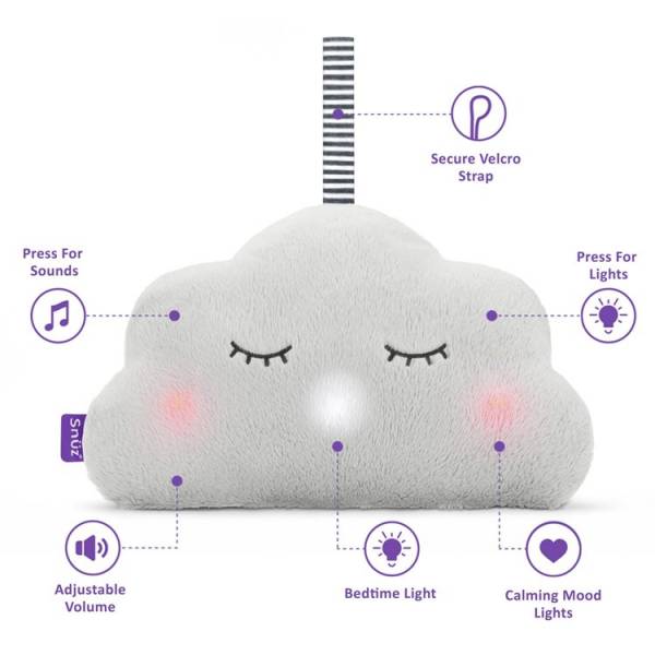 Snuz Cloud Sleep Aid - Grey