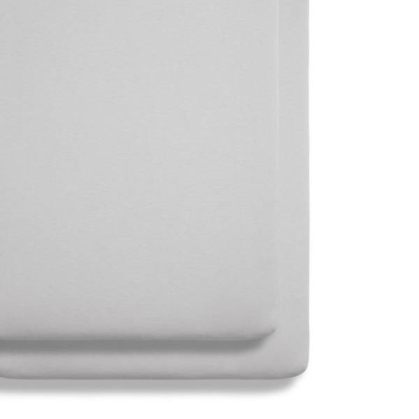 SnuzPod Bedside Crib 2Pack Sheets - Grey