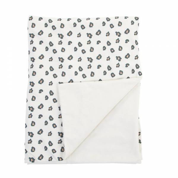 CHILDHOME Blanket Jersey 80x100 - Leopard
