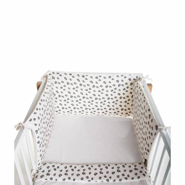 CHILDHOME Bed Bumper Jersey 35x170 - Leopard