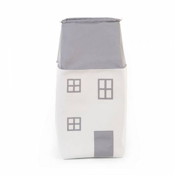 CHILDHOME Toy Box House - Grey OffWhite