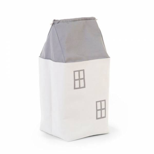 CHILDHOME Toy Box House - Grey OffWhite