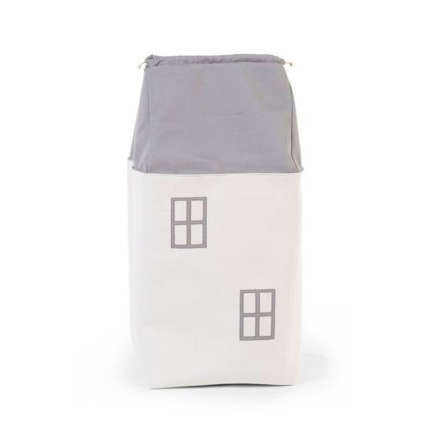 CHILDHOME Toy Box House - Grey OffWhite