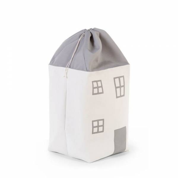 CHILDHOME Toy Box House - Grey OffWhite