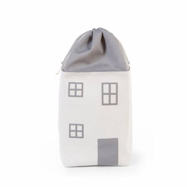 CHILDHOME Toy Box House - Grey OffWhite