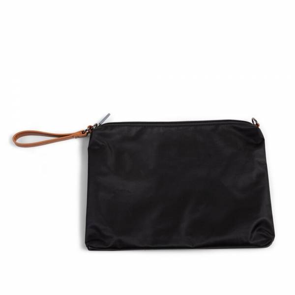 CHILDHOME Mommy's Clutch Bag - Black/Gold print