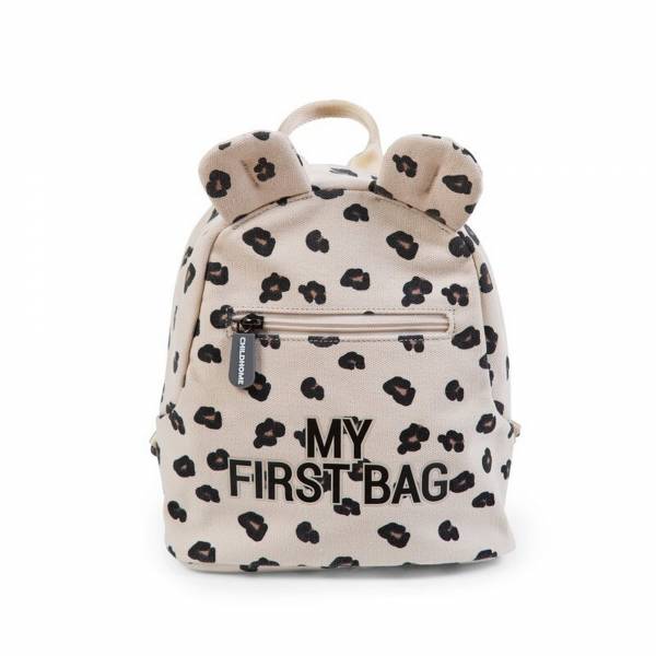 CHILDHOME Kids My First Bag - Canvas Leopard