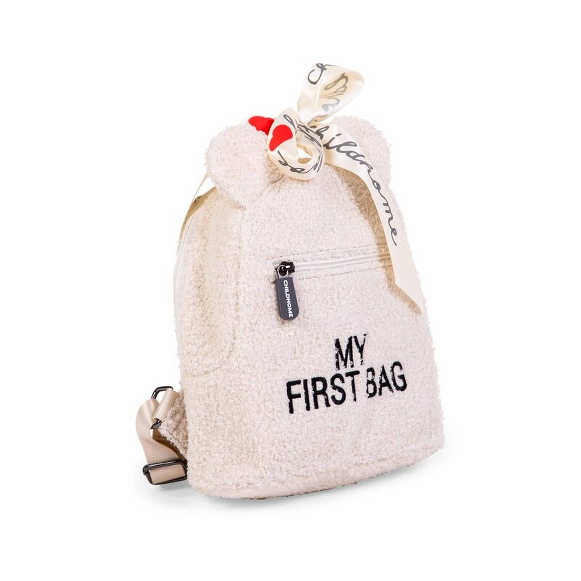 CHILDHOME Kids My First Bag - Teddy OffWhite