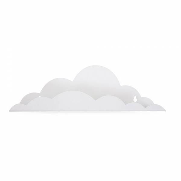 CHILDHOME Wall Shelf - Cloud Metal White
