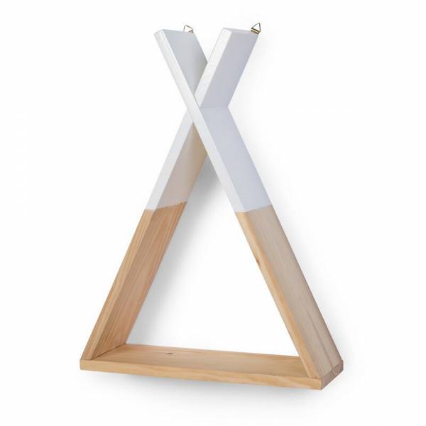 CHILDHOME Wall Shelf - Tipi Natural White